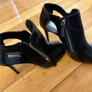 Michael Kors Black Heeled Boots